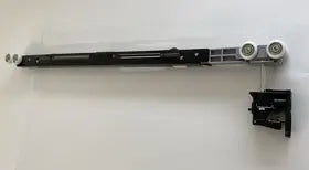 吊戸2枚（ソフトクローズ上吊車付き）1枚目の写真 下荷重 両側ソフトクローズ 吊車付,下荷重引き戸,下荷重ソフトクローズ