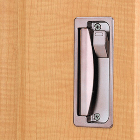 引き手　1型　Kタイプ（シルバー）ロック機能付き