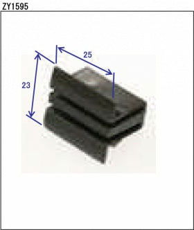 クローゼット　扉スペーサー１型（軸固定）
