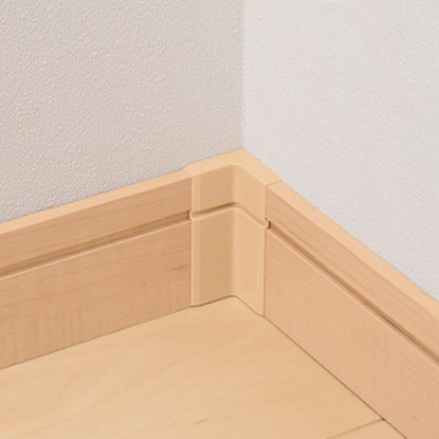 吊木　コーナーキャップ　20個セット 巾木コーナーキャップ　入隅用（20入）,コーナーキャップ⁄笠木役物