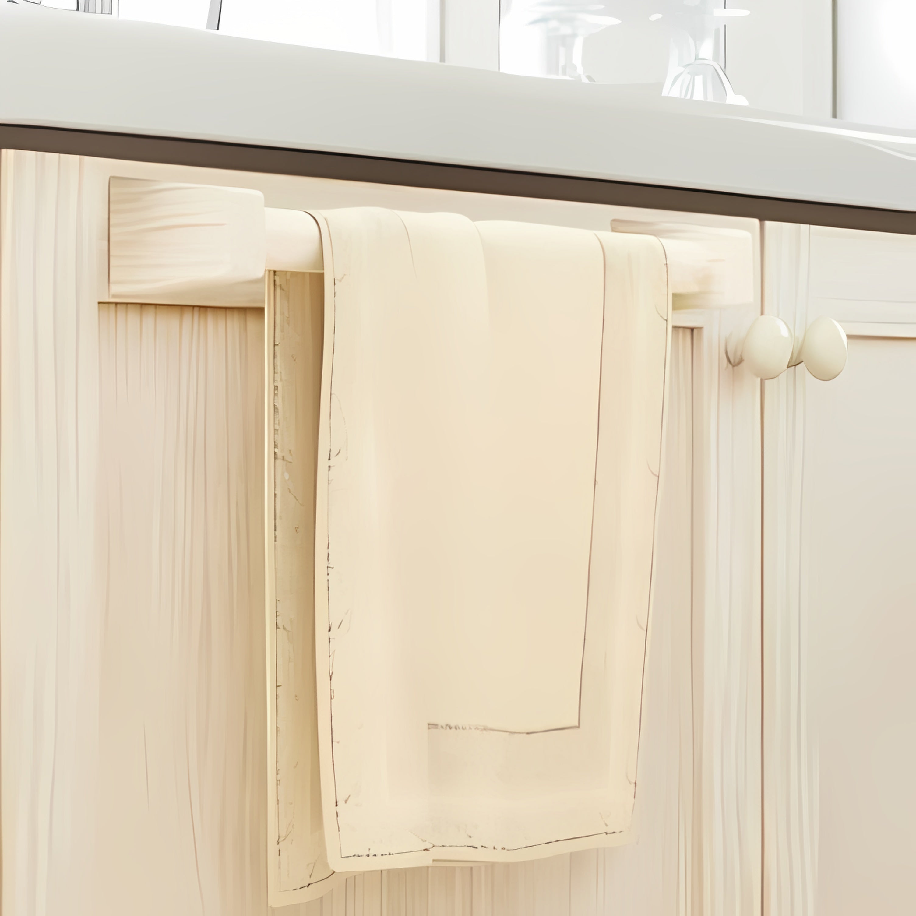 木製タオル掛け,キッチン,キャビネット用 – ウッドワン パーツショップ