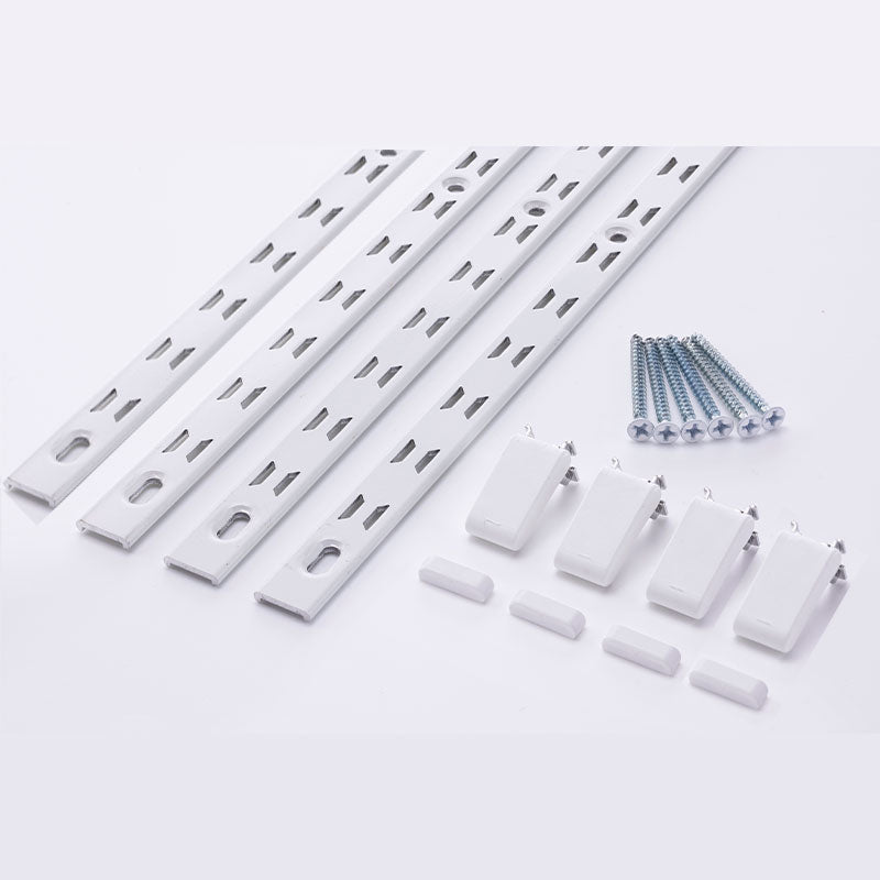 フラット棚柱セット,erabo,棚受けレールセット,かんたんDIY,棚板