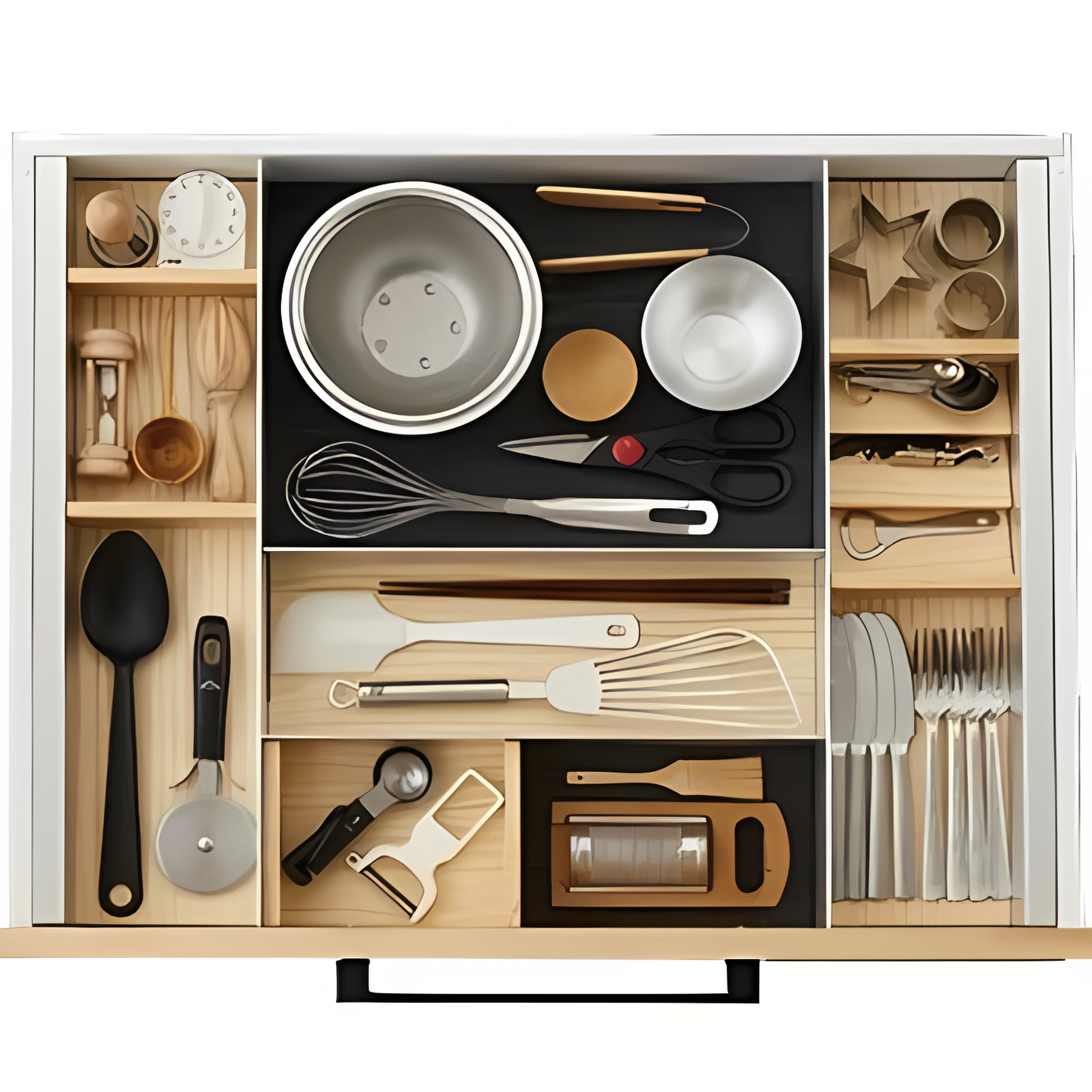 アルミ仕切り板セット(縦用),キッチン,キャビネット用