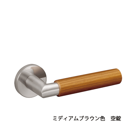 レバーハンドルセット　XC型（木製シルバー）