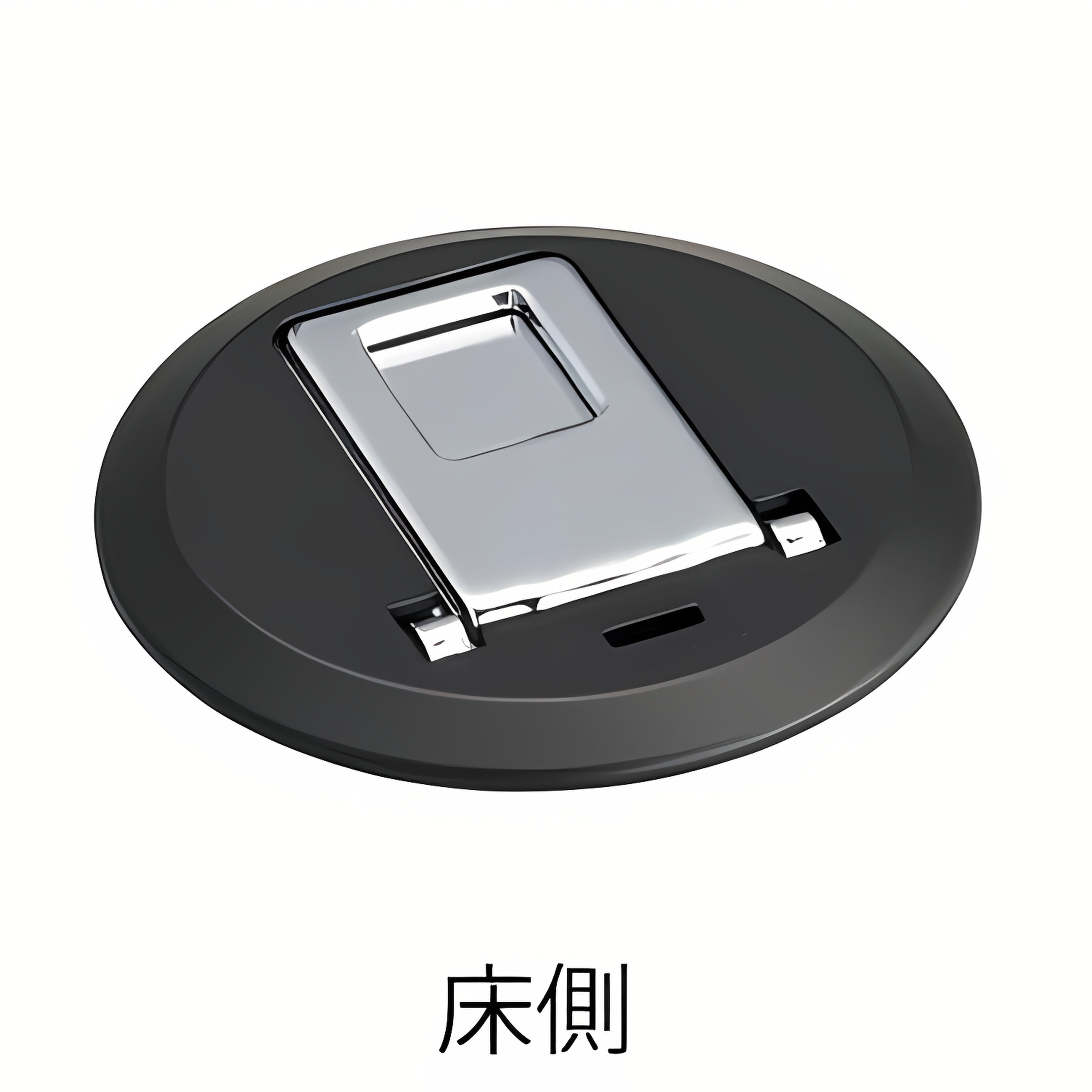 ドアストッパーマグネットタイプ ブラック,ドア,ドアストッパー